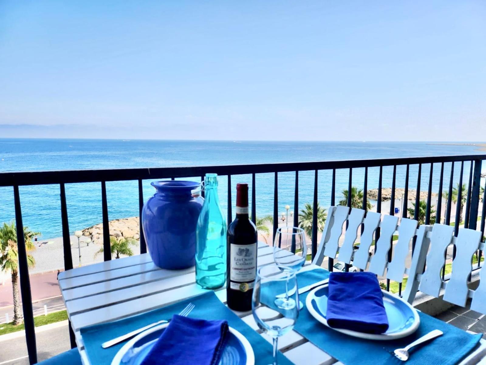 Nice Promenade, Merveilleuse Vue Mer Exterior photo
